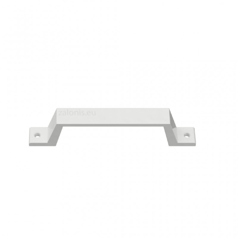 ALUMINIUM HANDLE WITH EXTERNAL SCREWS / WHITE HANDLES WITH EXTERNAL SCREWS